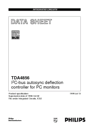 Datasheet TDA4856 производства Philips