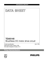 Datasheet TDA5145T/C3 производства Philips