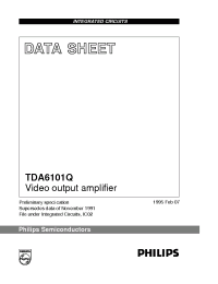 Datasheet TDA6101 производства Philips