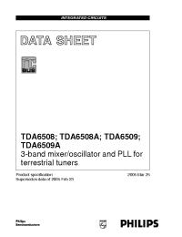 Datasheet TDA6508A производства Philips