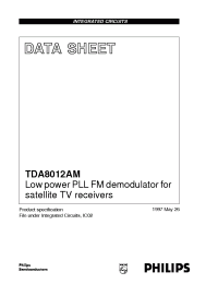 Datasheet TDA8012AM/C1 производства Philips