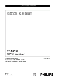 Datasheet TDA8051 производства Philips
