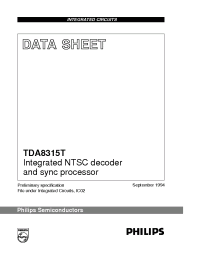 Datasheet TDA8315 производства Philips