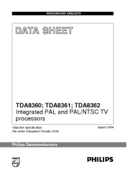 Datasheet TDA8361/N5 производства Philips