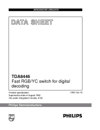 Datasheet TDA8446 производства Philips
