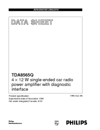 Datasheet TDA8565Q/N1 производства Philips