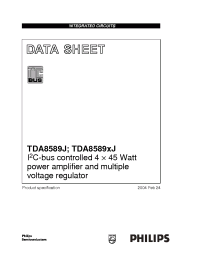 Datasheet TDA8589BJ производства Philips