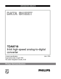 Datasheet TDA8718X производства Philips