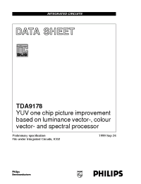 Datasheet TDA9178T manufacturer Philips