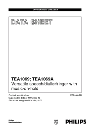 Datasheet TEA1069 manufacturer Philips
