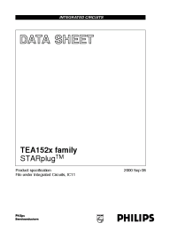 Datasheet TEA1521P manufacturer Philips