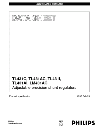 Datasheet TL431ACLP производства Philips