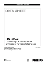 Datasheet UMA1020AM manufacturer Philips
