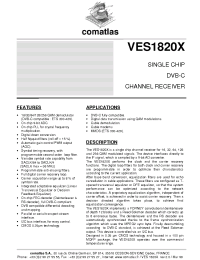 Datasheet VES1820X manufacturer Philips