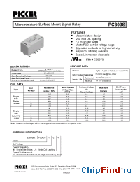 Datasheet PC303S-12L1 производства Picker