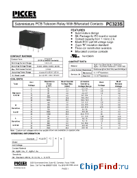 Datasheet PC323S-12L производства Picker