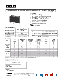 Datasheet PC324 производства Picker