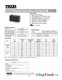 Datasheet PC324S производства Picker