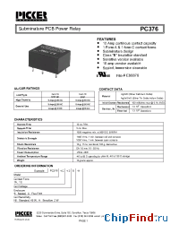 Datasheet PC3761A-12C производства Picker