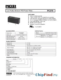 Datasheet PC3781A-12CGC производства Picker