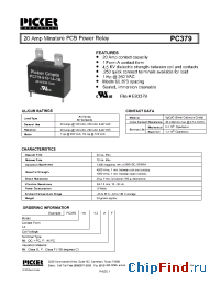 Datasheet PC3791A-12 производства Picker