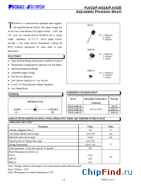 Datasheet PJ432B производства Promax-Johnton