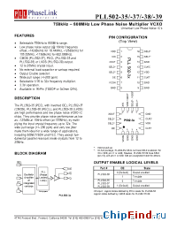 Datasheet P502-35OCL производства PhaseLink