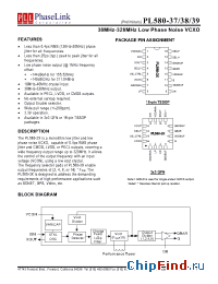 Datasheet P580-37OC производства PhaseLink