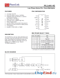 Datasheet P601-02OC производства PhaseLink
