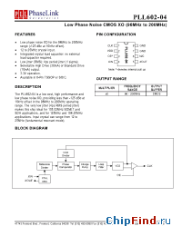Datasheet P602-04HSC производства PhaseLink