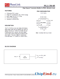 Datasheet PLL130-05SC производства PhaseLink