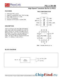 Datasheet PLL130-08SC производства PhaseLink