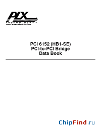 Datasheet PCI6152-CC66BC производства PLX