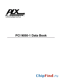 Datasheet PCI9050RDK производства PLX