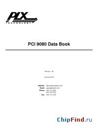Datasheet PCI9080S производства PLX