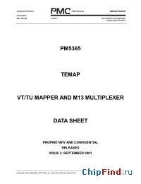 Datasheet PM5365-PI производства PMC-Sierra