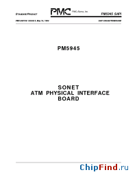 Datasheet PM5945 производства PMC-Sierra