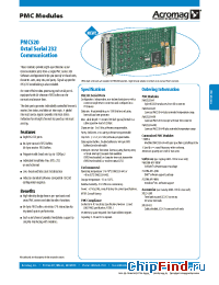 Datasheet PMC520-64R производства PMC-Sierra