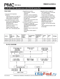 Datasheet RM5231A производства PMC-Sierra