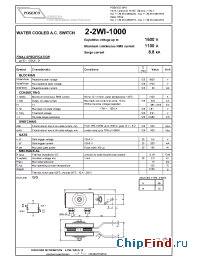 Datasheet 2-2WI-1000S16 производства Power Semiconductors