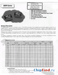 Datasheet 105D12VFI manufacturer Power-One