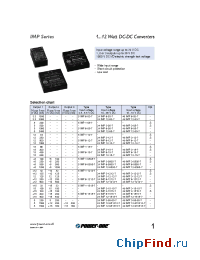 Datasheet 24IMP12-051515-7 производства Power-One