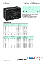 Datasheet BK1301-7R производства Power-One