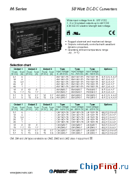 Datasheet BM1301-7R производства Power-One