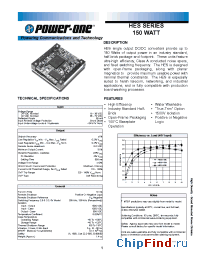 Datasheet HES075ZG-A manufacturer Power-One