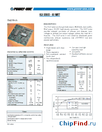 Datasheet HLD15ZGE manufacturer Power-One