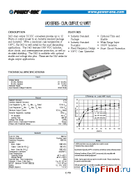Datasheet IAD012ZHH manufacturer Power-One