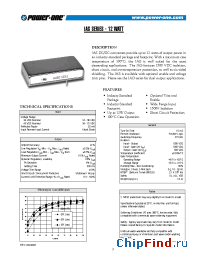 Datasheet IAS012YJ manufacturer Power-One