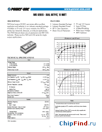 Datasheet IWD515 manufacturer Power-One