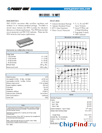 Datasheet IWS1205 manufacturer Power-One